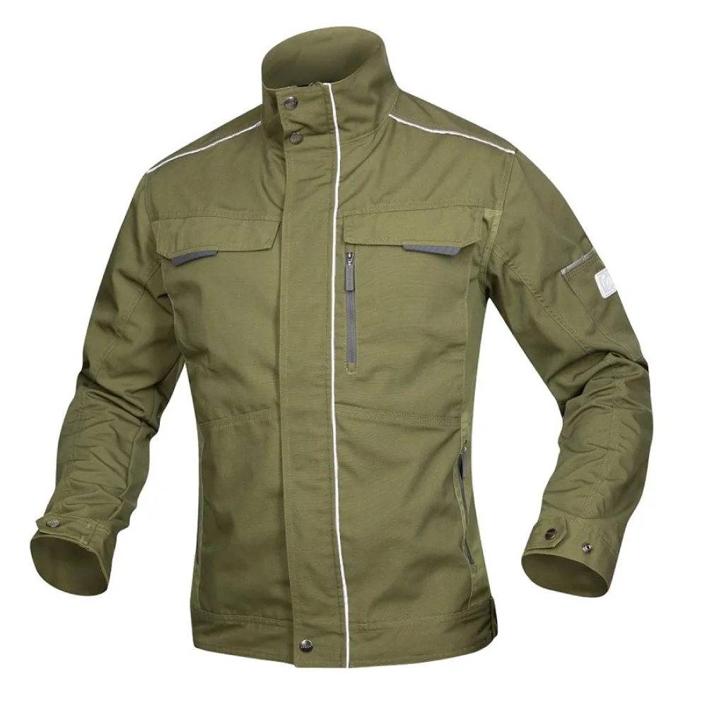 Costum kaki cu pantaloni de lucru, hidrofobizat, URBAN+