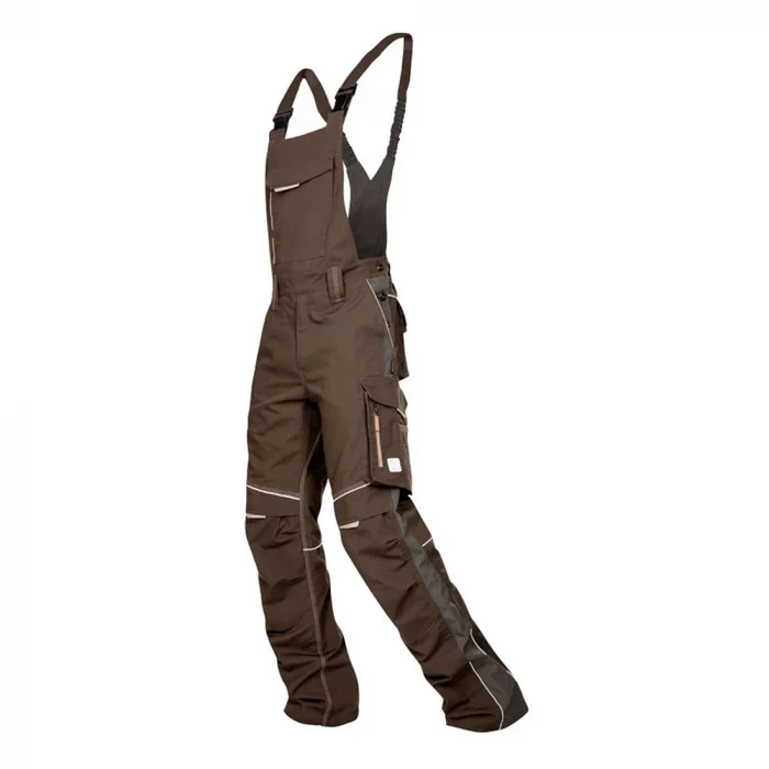 Pantaloni de lucru maro cu pieptar, Ardon URBAN