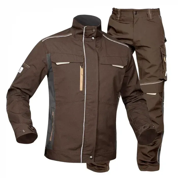 Costum maro cu pantaloni de lucru, hidrofobizat, URBAN+