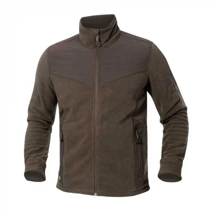 Fleece de lucru maro de iarnă 100% poliester, Ardon COMBO