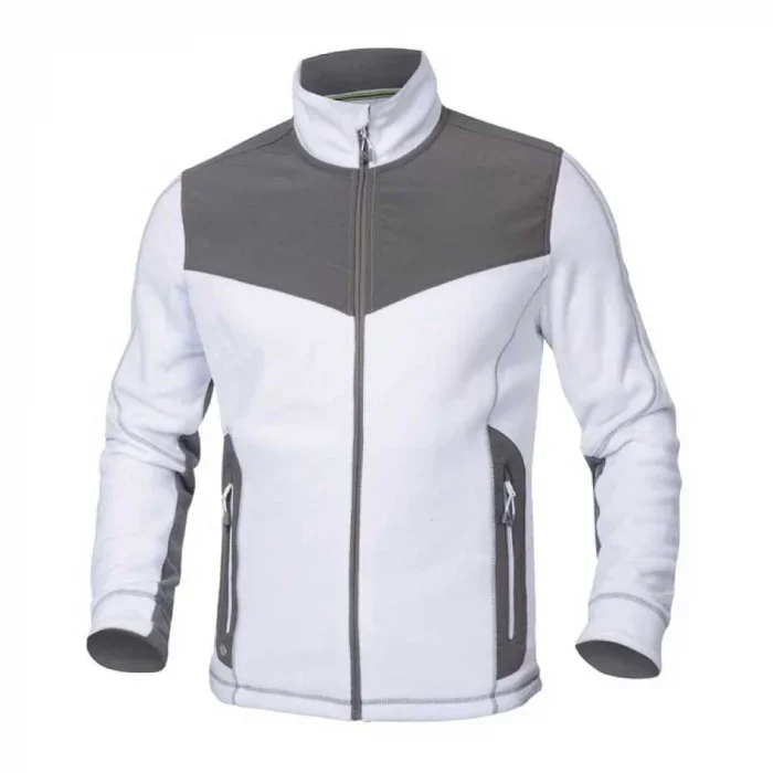Fleece de lucru alb de iarnă 100% poliester, Ardon COMBO