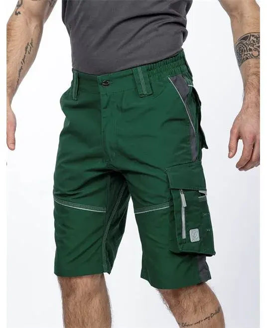 Pantaloni de lucru scurti verzi hidrofobizati, culoarea verde, Ardon URBAN+