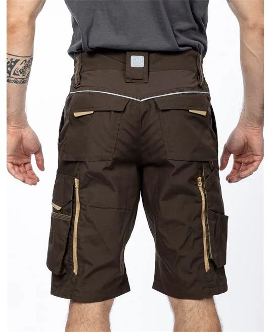 Pantaloni de lucru scurti maro hidrofobizati, Ardon URBAN+