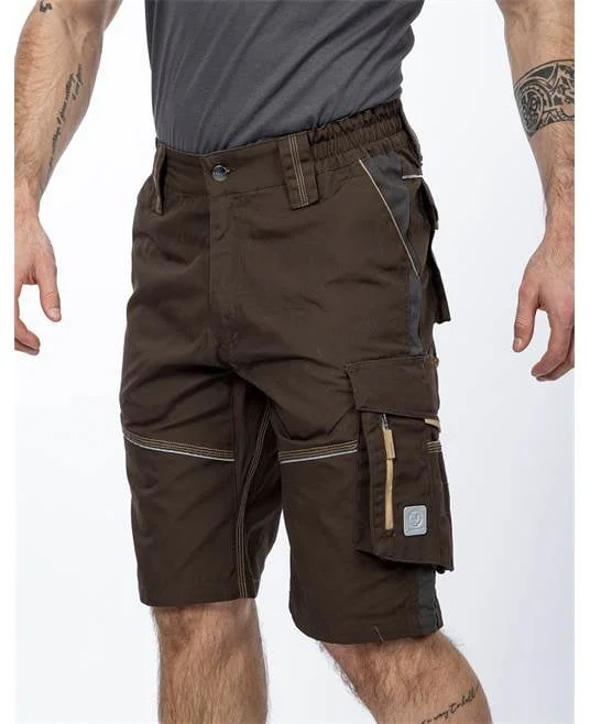 Pantaloni de lucru scurti maro hidrofobizati, Ardon URBAN+