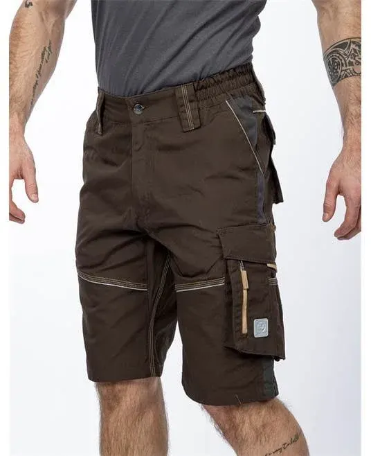Pantaloni de lucru scurti maro hidrofobizati, Ardon URBAN+