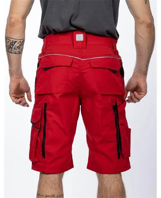 Pantaloni de lucru scurti roșii hidrofobizati, culoarea roșu, Ardon URBAN+