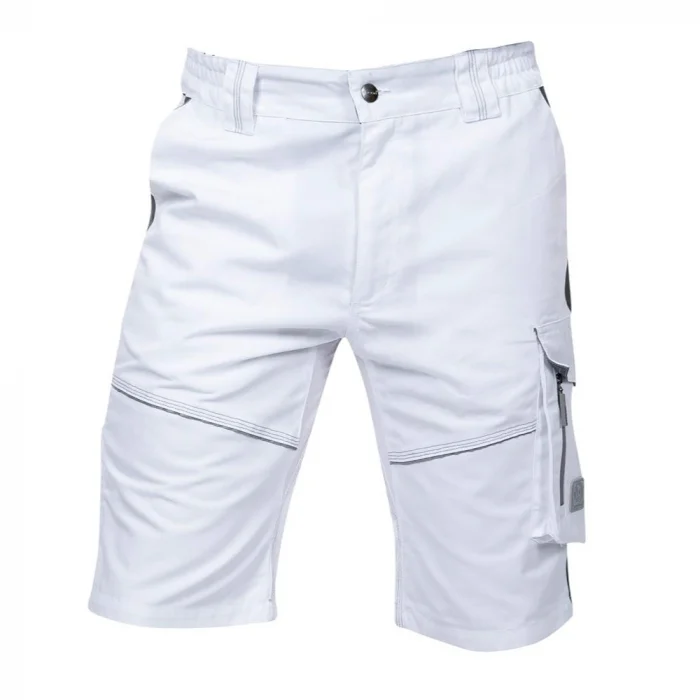Pantaloni de lucru scurti albi hidrofobizati, Ardon URBAN+