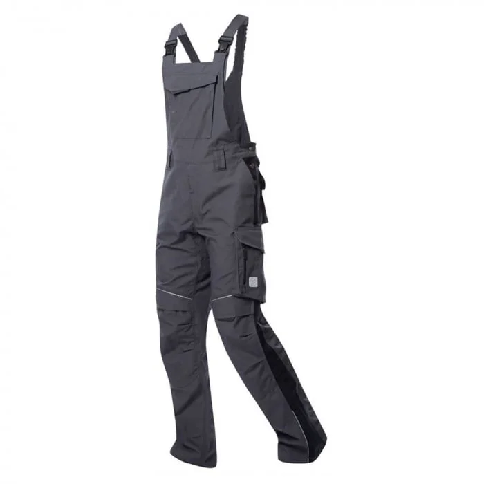 Pantaloni de lucru gri-închis cu pieptar, Ardon URBAN
