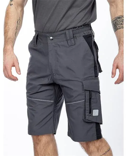 Pantaloni de lucru scurti gri-închis hidrofobizati, Ardon URBAN+