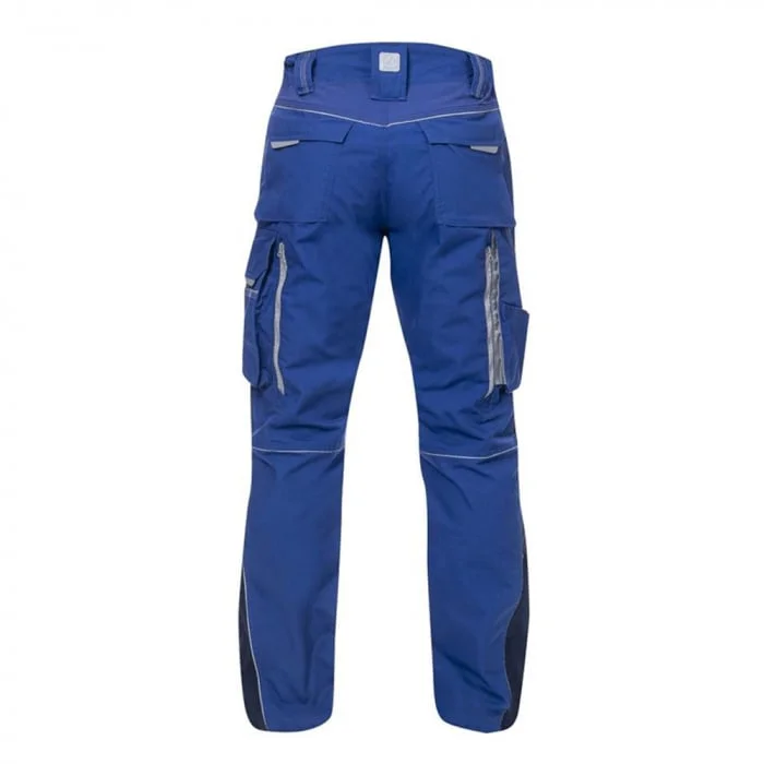 Pantaloni de lucru albaștri hidrofobizați în talie, culoarea albastru, Ardon URBAN+