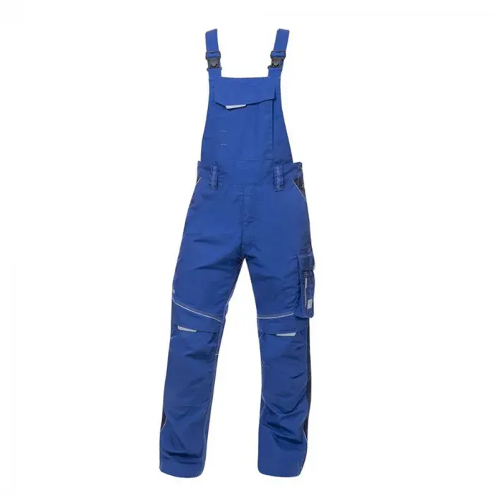 Pantaloni de lucru albaștri cu pieptar, culoarea albastru, Ardon URBAN