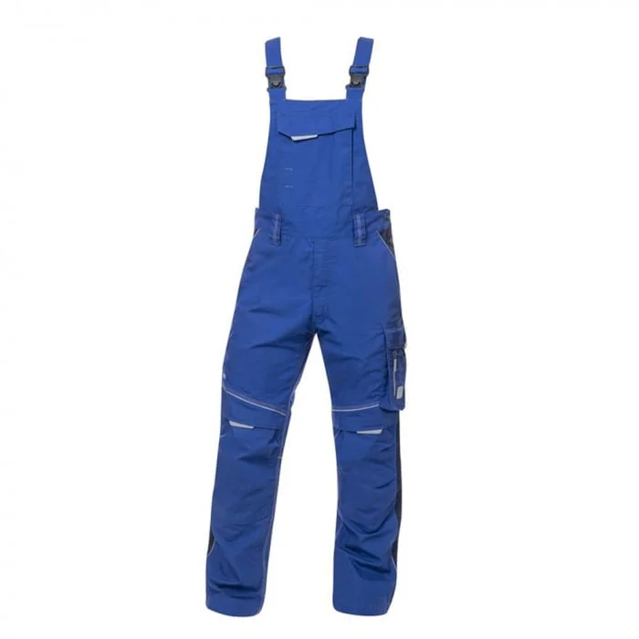 Pantaloni de lucru albaștri cu pieptar, culoarea albastru, Ardon URBAN