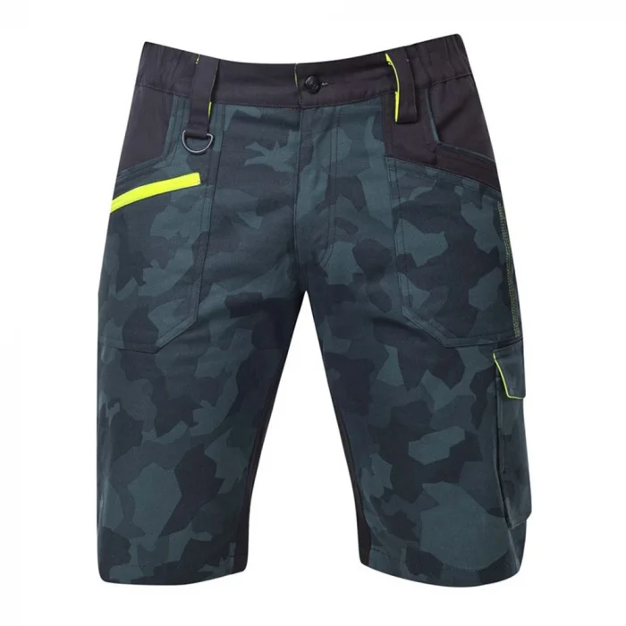 Pantaloni de lucru scurți 98% bumbac, camo verde, Ardon CREATRON