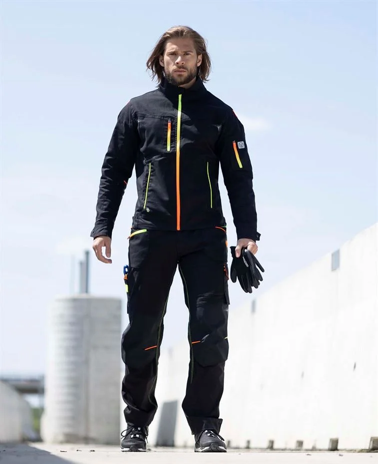 Costum de lucru negru cu pantaloni standard, Ardon CREATRON