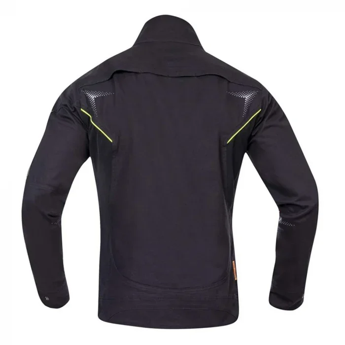 Jachetă de lucru neagră bumbac 98%, culoarea negru, Ardon CREATRON