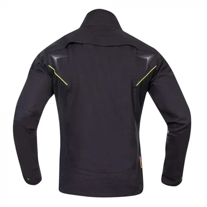 Jachetă de lucru neagră bumbac 98%, culoarea negru, Ardon CREATRON