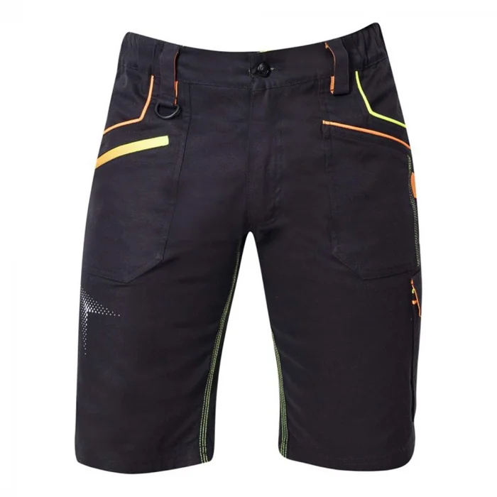 Pantaloni de lucru scurți 98% bumbac, culoarea negru, Ardon CREATRON