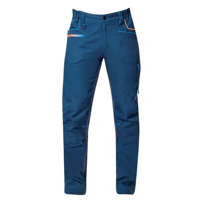 Pantaloni de lucru -neon, din bumbac și elastan, 250 g/mp, cu elemente reflectorizante, Ardon CREATRON