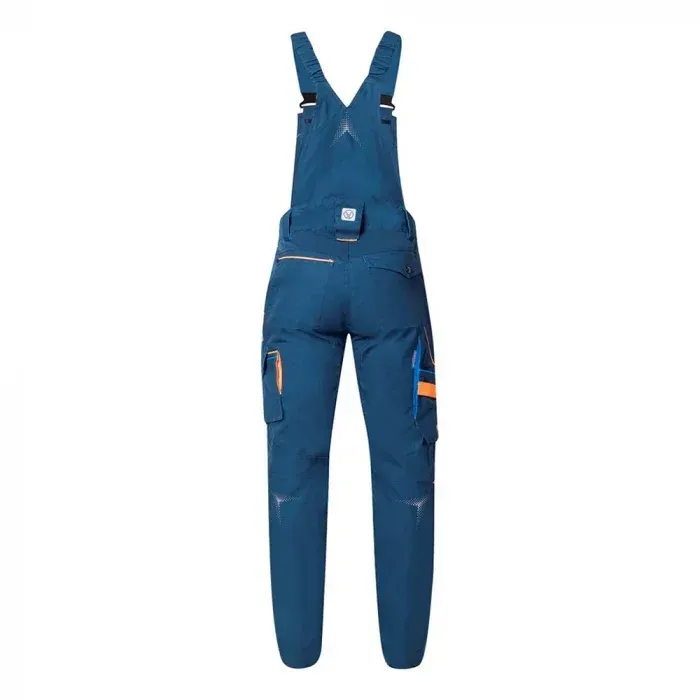 Pantaloni de lucru albastri cu pieptar, culoarea albastru, Ardon Creatron