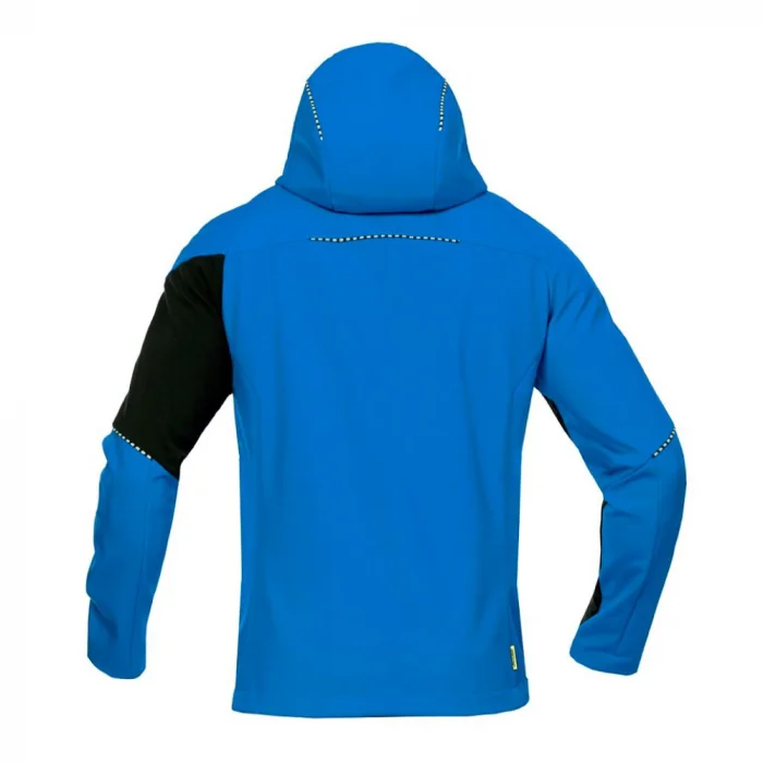 Jacheta softshell albastră cu glugă, culoarea albastru, Ardon CITYCONIC