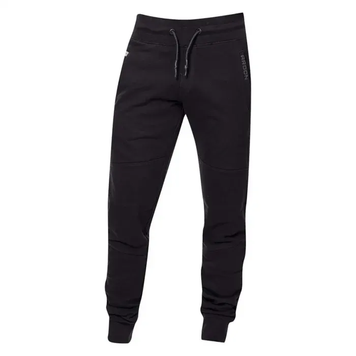 Pantaloni sport pentru bărbați, din bumbac și poliester, 320g/mp, Ardon RIVARY, culoarea negru