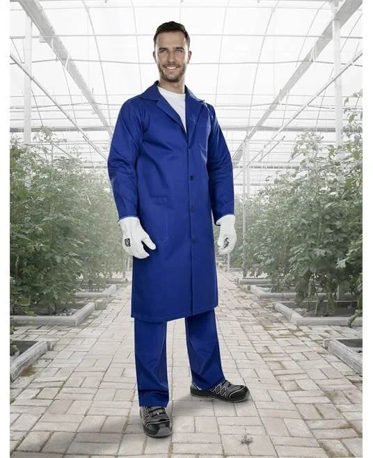 Halat de lucru barbati albastru cu maneca lunga, 100% bumbac, Ardon Erik