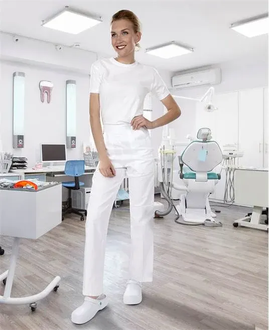 Pantaloni de lucru albi pentru femei, industia alimentară, Ardon Sander