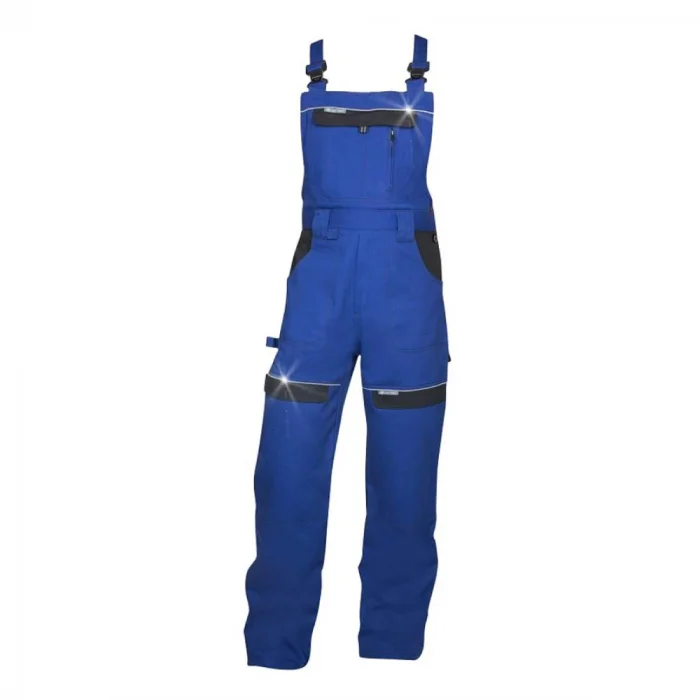 Costum albastru cu pantaloni salopetă de lucru, Ardon COOL TREND
