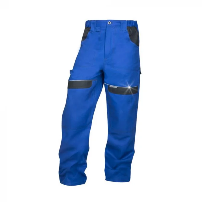 Pantaloni albastri de lucru in talie, culoarea albastru, Ardon COOL TREND