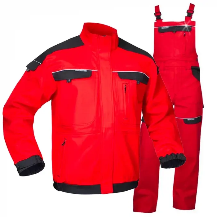 Costum cu pantaloni cu pieptar de lucru, COOL, din bumbac, 260g/mp, Ardon TREND