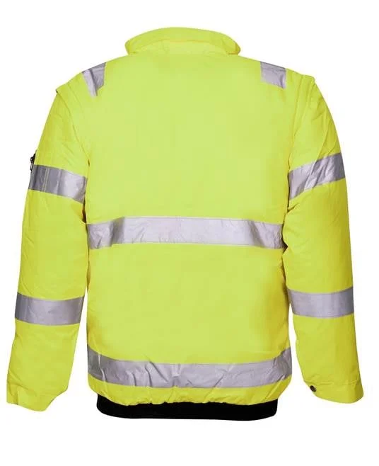 Jacheta galbena de lucru reflectorizanta 2 in 1, HOWARD