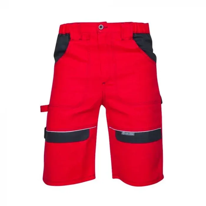 Pantaloni de lucru scurti, culoarea roșu, rosu, Ardon COOL TREND