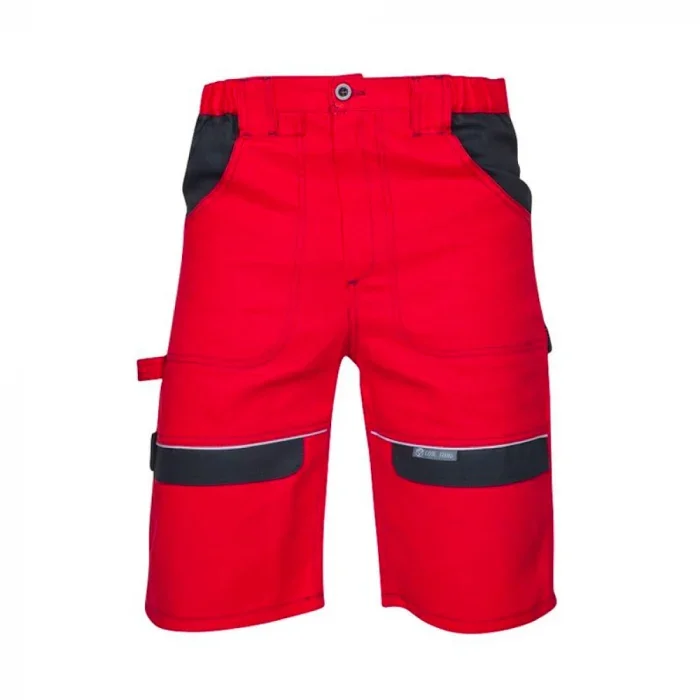 Pantaloni de lucru scurti, culoarea roșu, rosu, Ardon COOL TREND