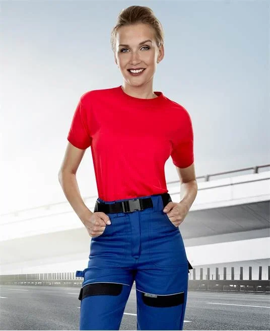 Pantaloni de lucru femei in talie, albastru, Ardon COOL TREND