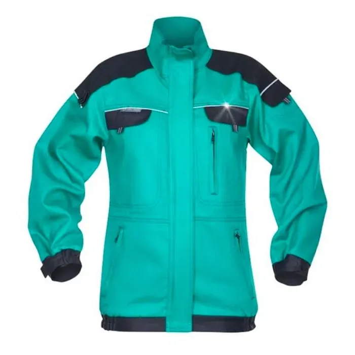 Jacheta de lucru femei verde, 100% bumbac, Ardon COOL TREND