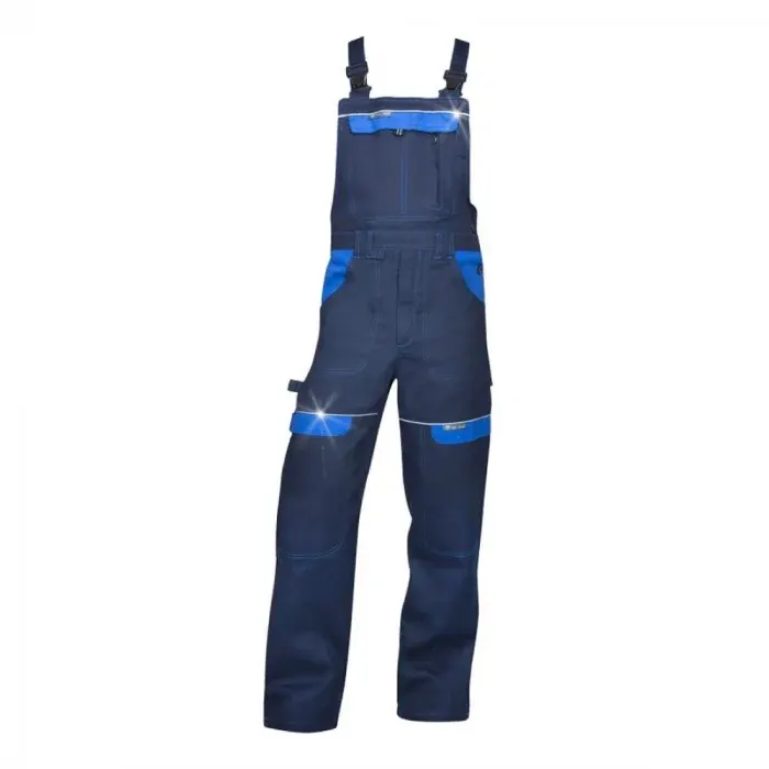 Pantaloni de lucru bleumarin cu pieptar, COOL, din bumbac, 260gr/mp, Ardon COOL TREND