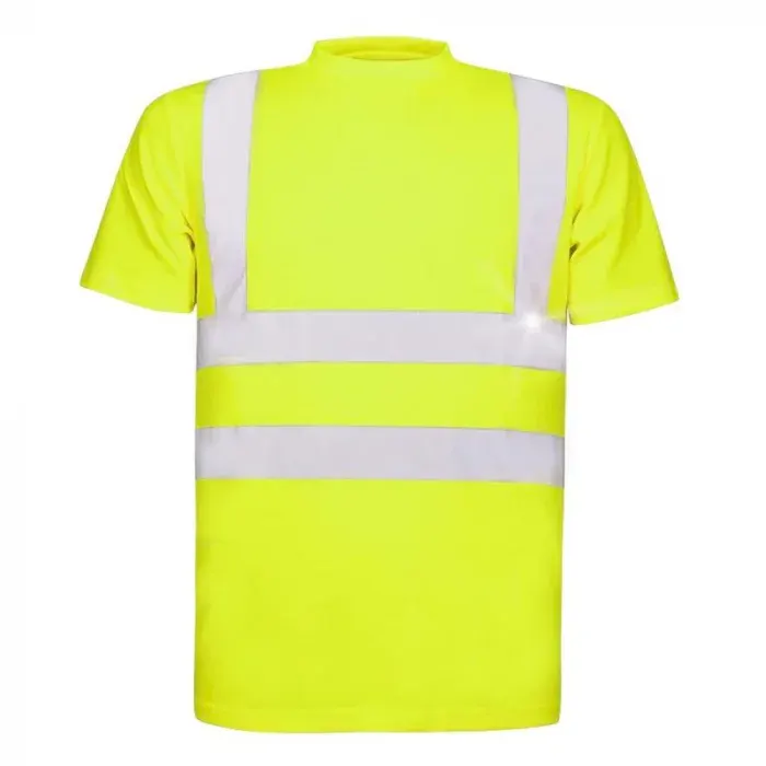 Tricou simplu reflectorizant cu mânecă scurtă, din bumbac și poliester, 175g/mp, Ardon REF
