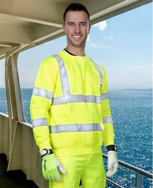 Tricou reflectorizant cu maneca lunga galben, Ardon REF 301