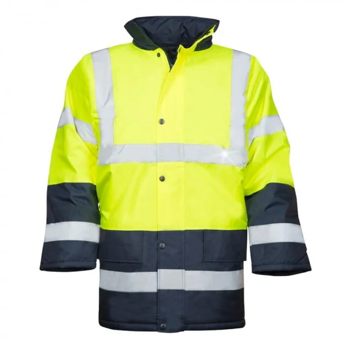 Jacheta de lucru refectorizanta culoarea galben barbati, REF 601