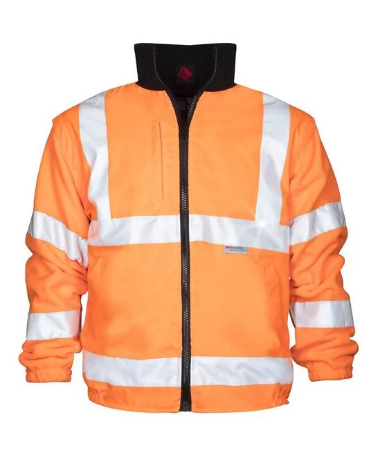 Jacheta reflectorizanta barbati de lucru, portocaliu, 4 in 1, Ardon HI WAY