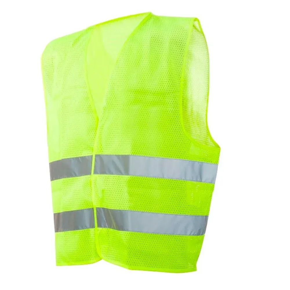 Vestă plasa reflectorizantă galbenă, din poliester, 150g/mp, Ardon BOLT