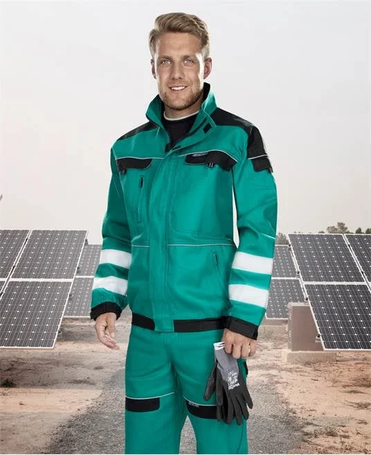 Jacheta de lucru verde reflectorizantă, Ardon COOL TREND