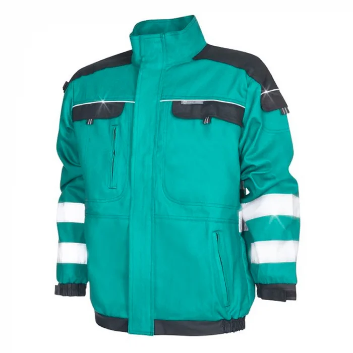 Jacheta de lucru verde reflectorizantă, Ardon COOL TREND