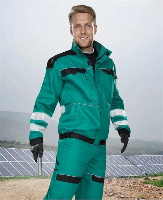 Jacheta de lucru verde reflectorizantă, Ardon COOL TREND