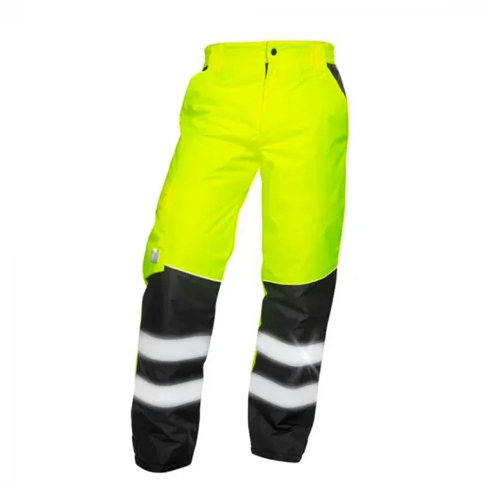 Pantaloni reflectorizanti in talie galbeni, din poliester, Ardon HOWARD