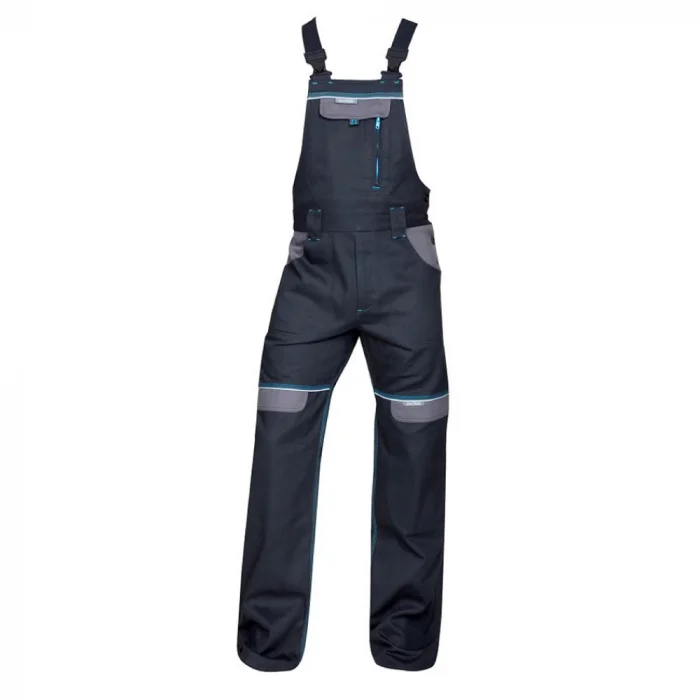 Costum negru cu pantaloni cu pieptar de lucru, Ardon COOL TREND