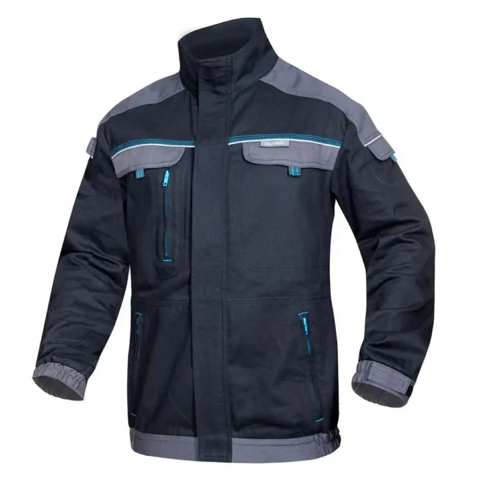 Costum negru cu pantaloni cu pieptar de lucru, Ardon COOL TREND