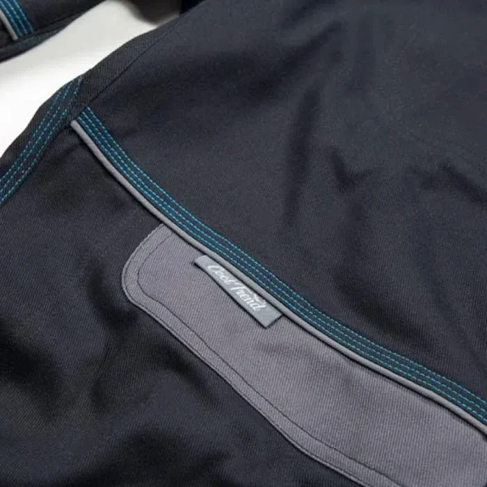Pantaloni negri de lucru in talie, culoarea negru, 100% bumbac, Ardon COOL TREND