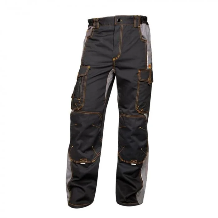 Pantaloni de lucru culoarea negru-gri standard, Ardon VISION