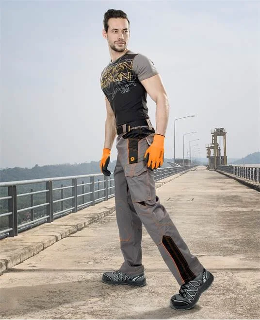 Pantaloni de lucru culoarea gri-negru standard, Ardon VISION